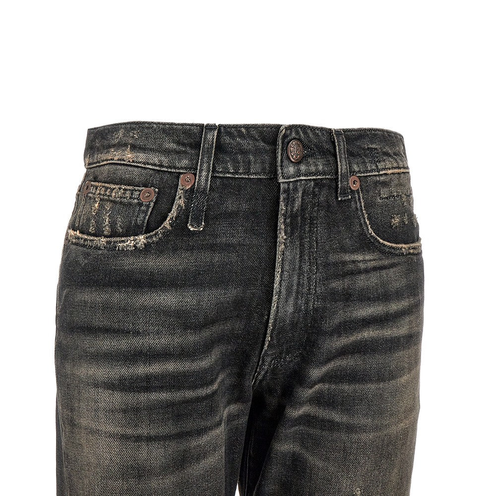 Jeans Boyfriend Fit in denim stretch