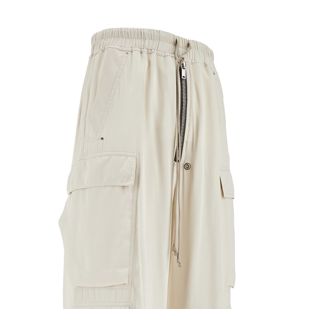 'Cargobelas' viscose-blend pants