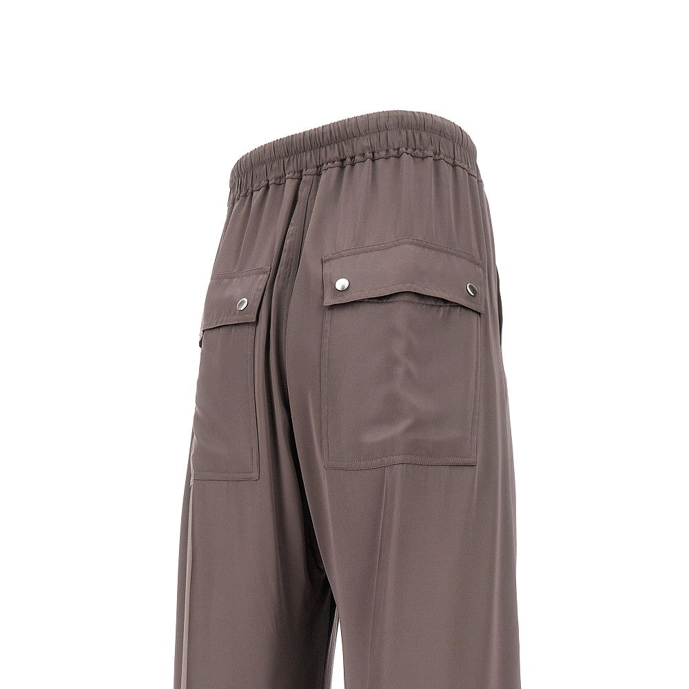 Pantalone ampio 'Bela' in charmeuse