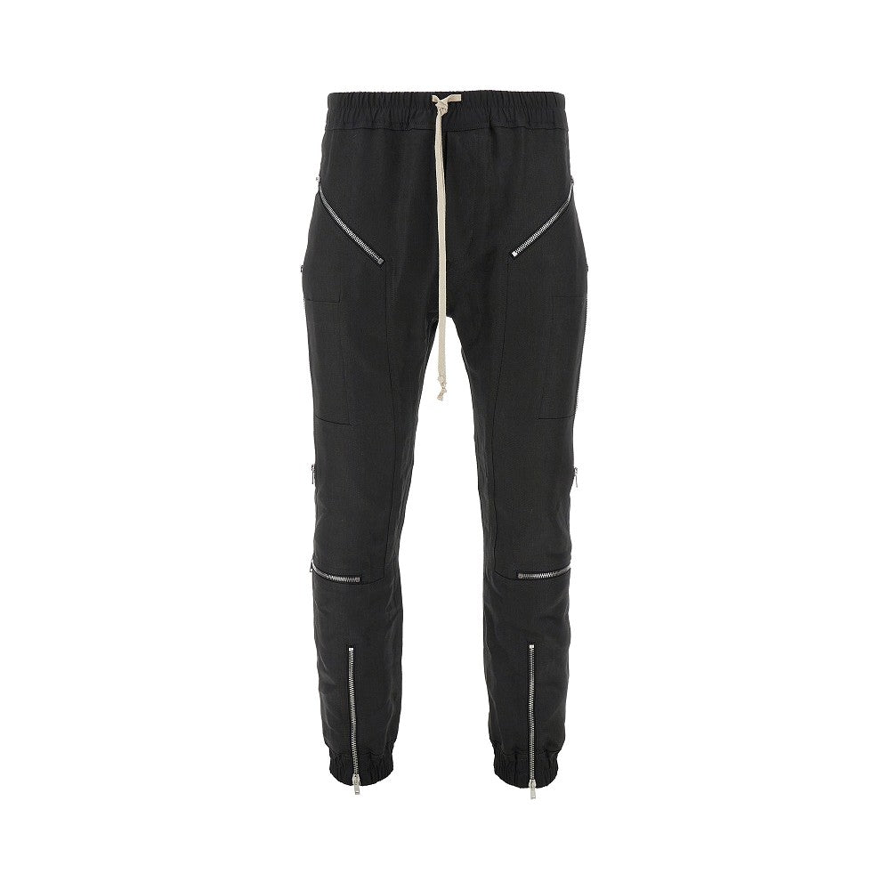 Pantalone joggers in lino 'Headon'