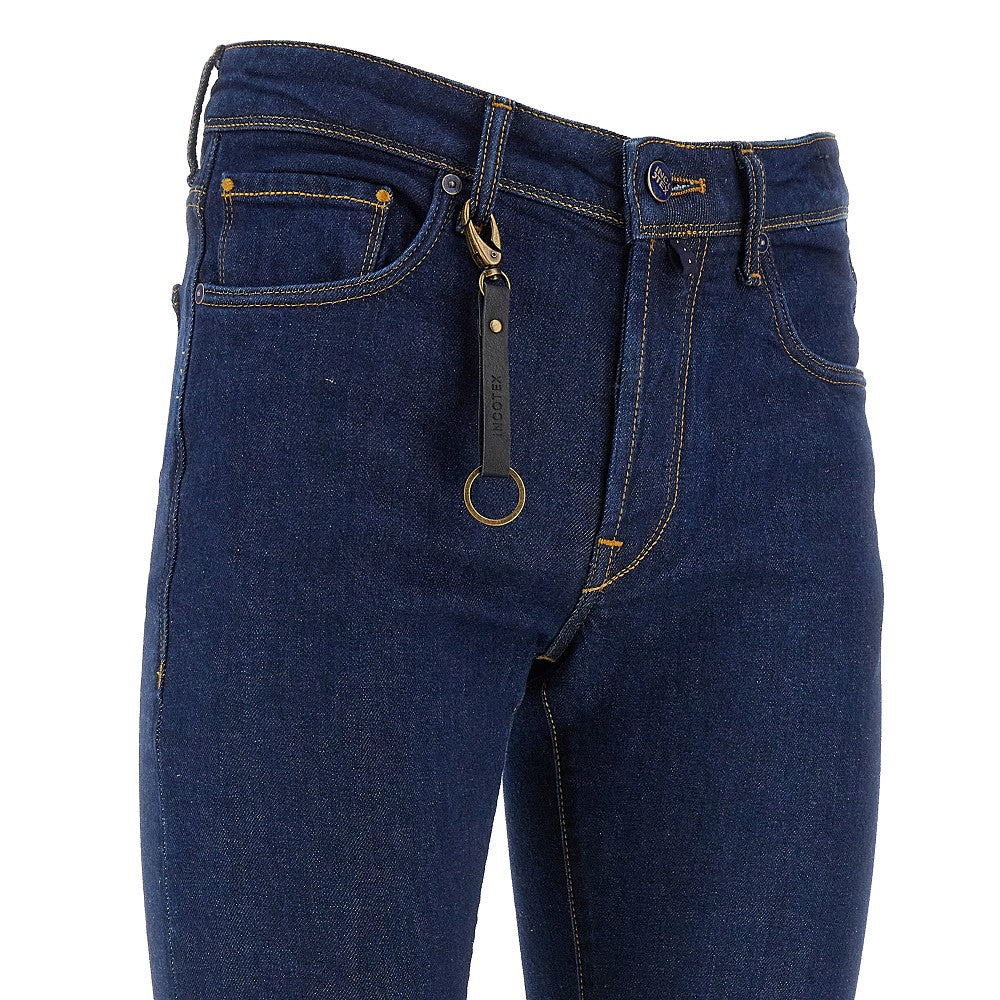 Jeans in denim stretch Natural Indigo