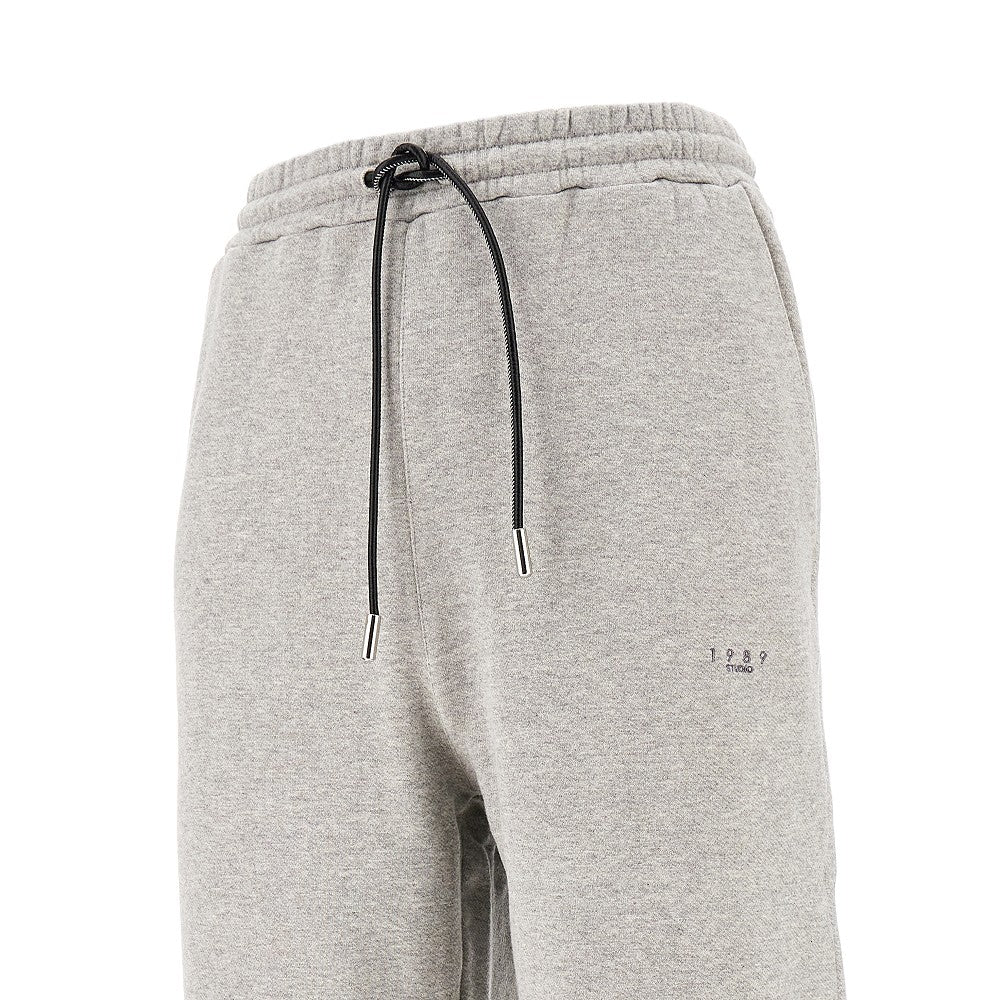 Joggers Loose Fit in cotone mélange