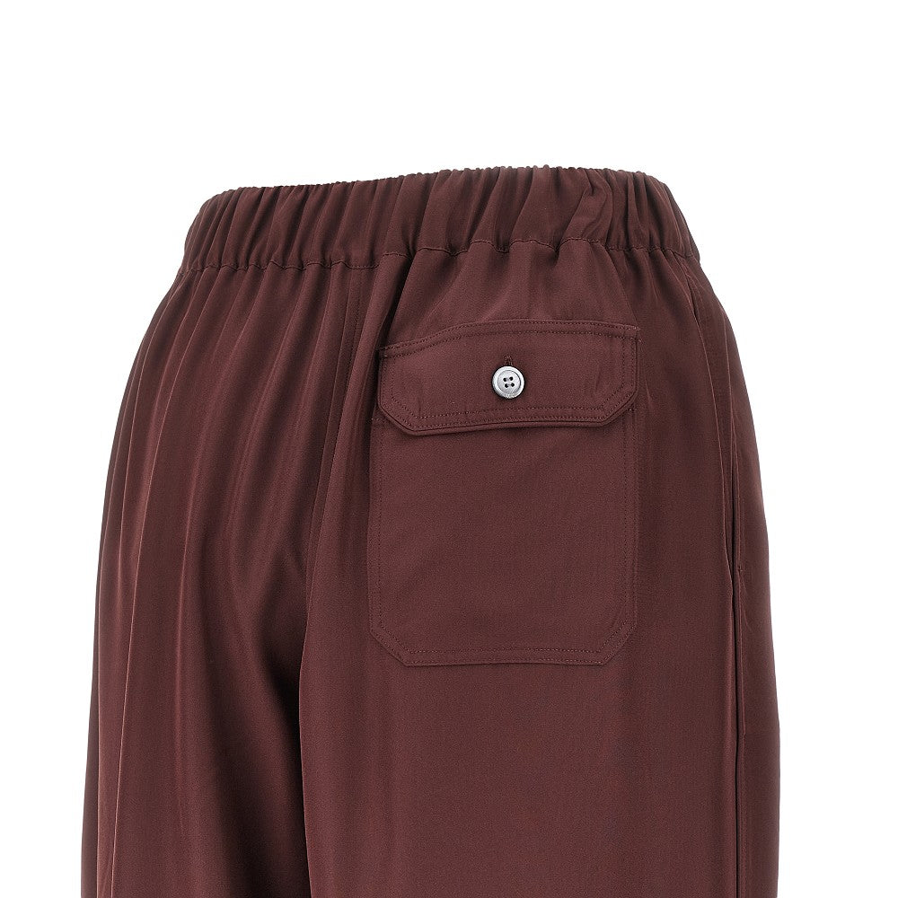 Pantalone pyjama in seta