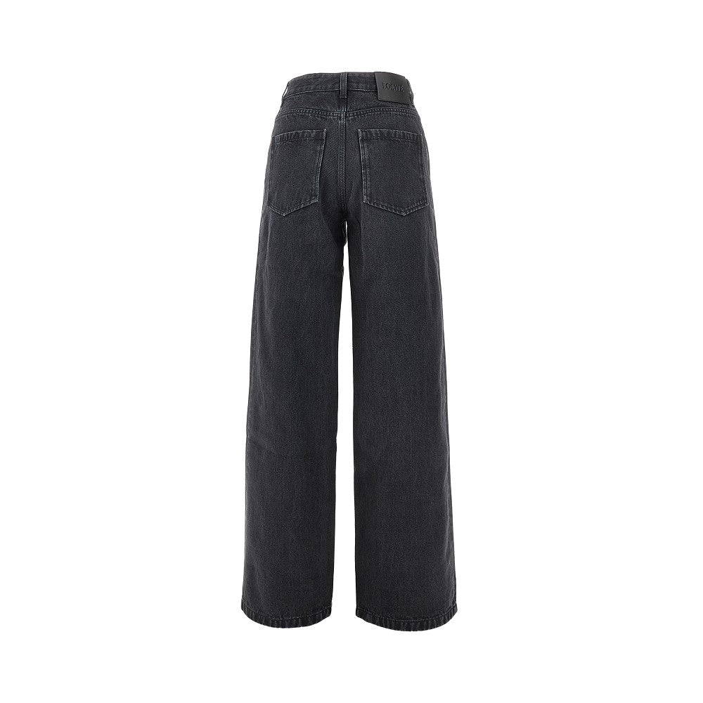 Jeans Baggy Fit con ricamo Anagram