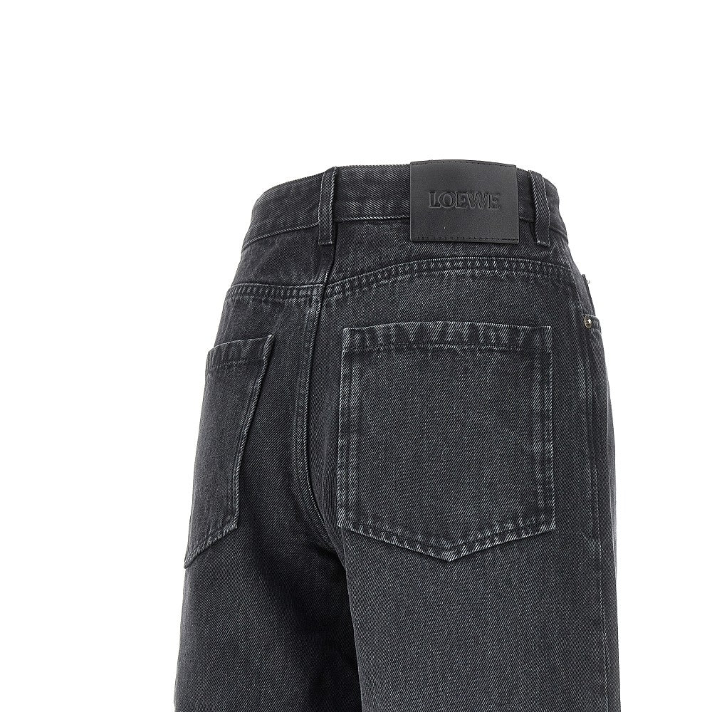 Jeans Baggy Fit con ricamo Anagram