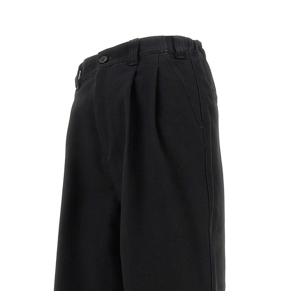 Oversized gabardine pants