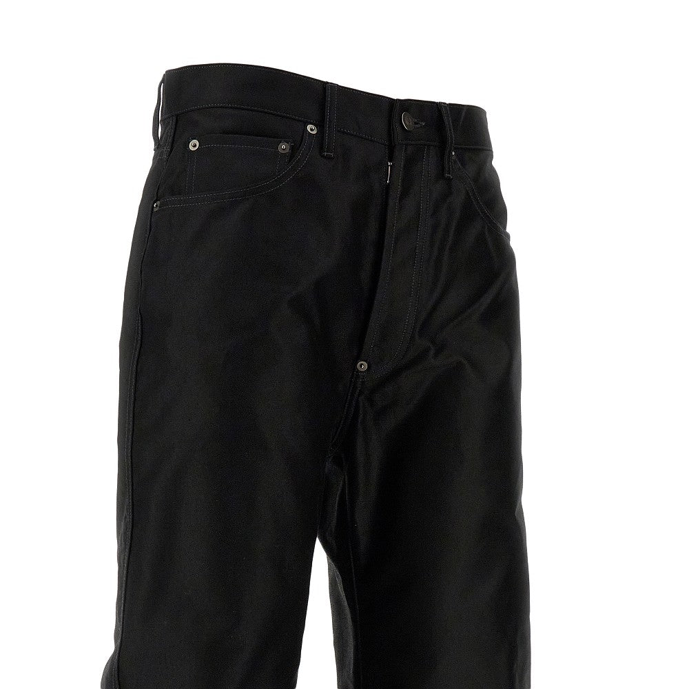 Pantalone a gamba dritta in cotone