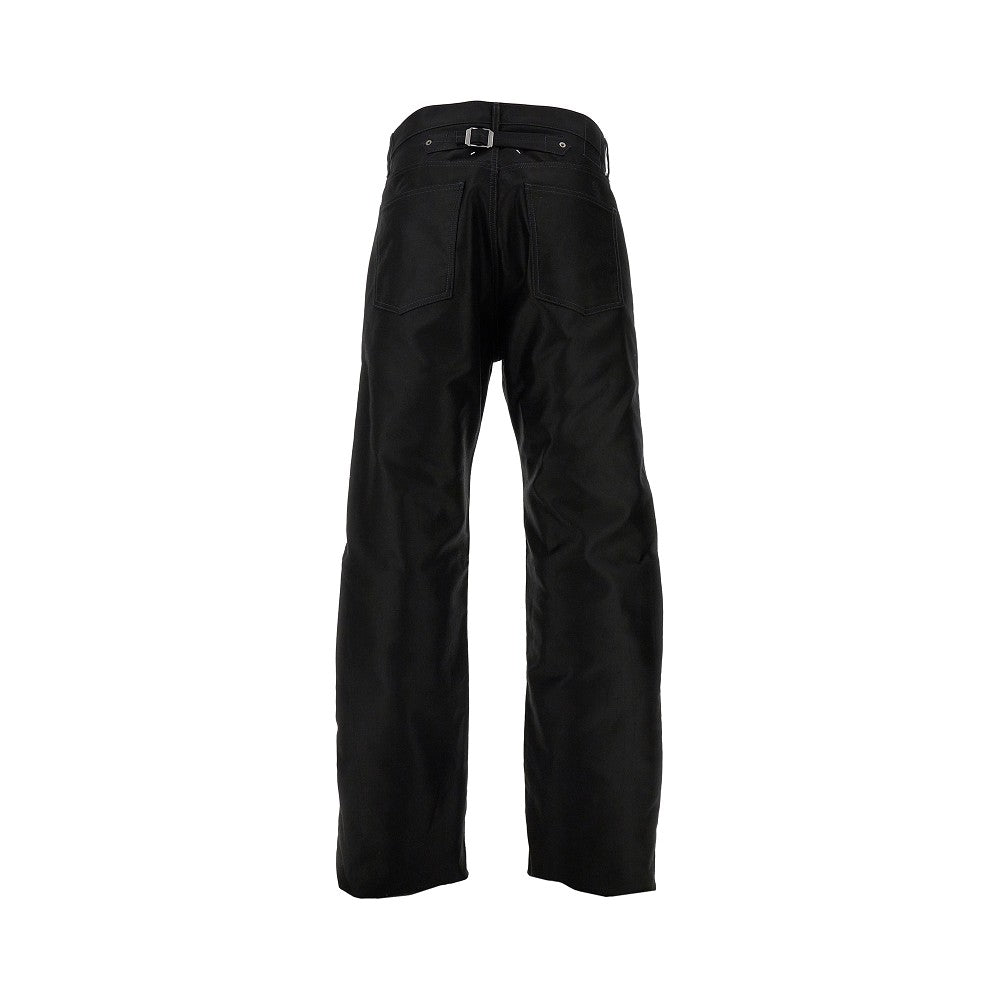 Pantalone a gamba dritta in cotone