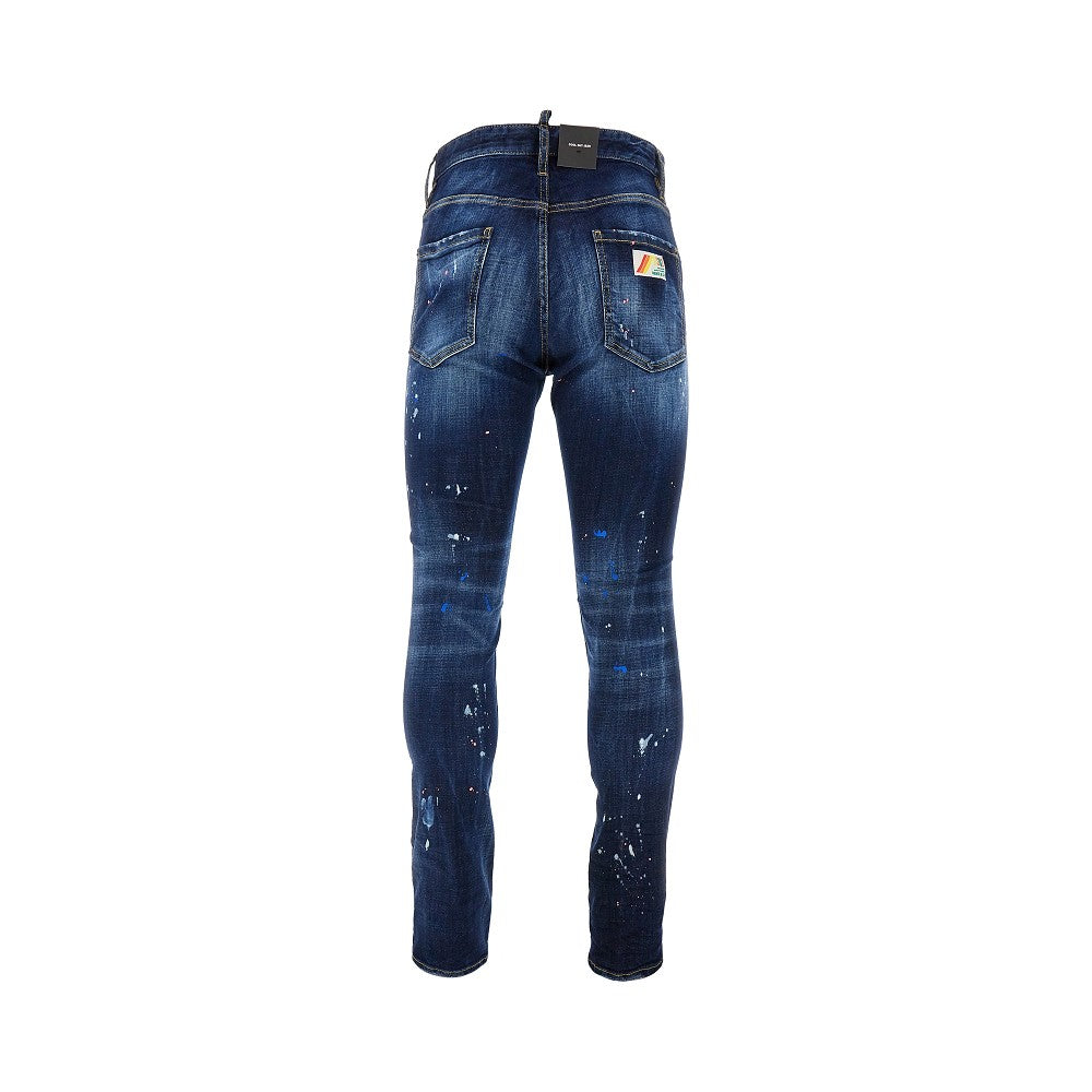 Jeans 'Cool Guy' Dark Neon Splash Wash