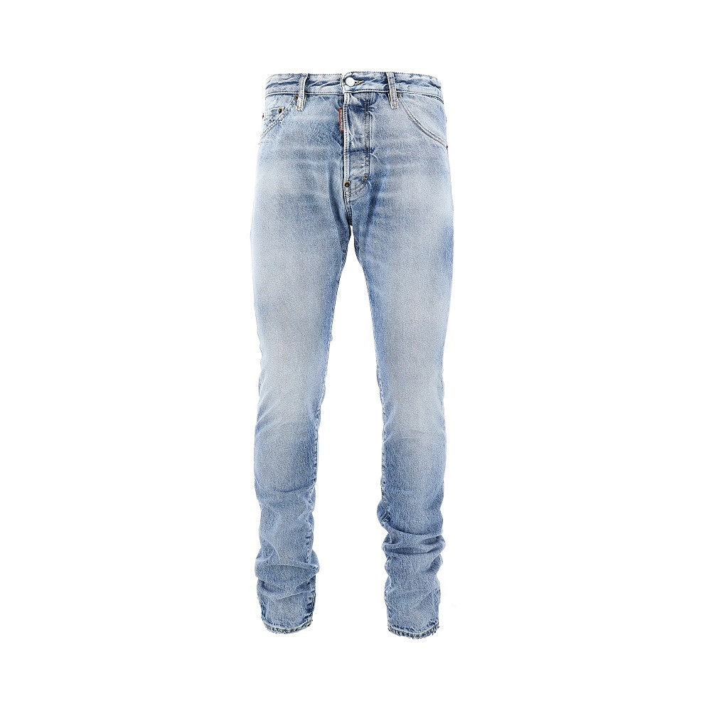 Distressed 'Cool Guy' jeans