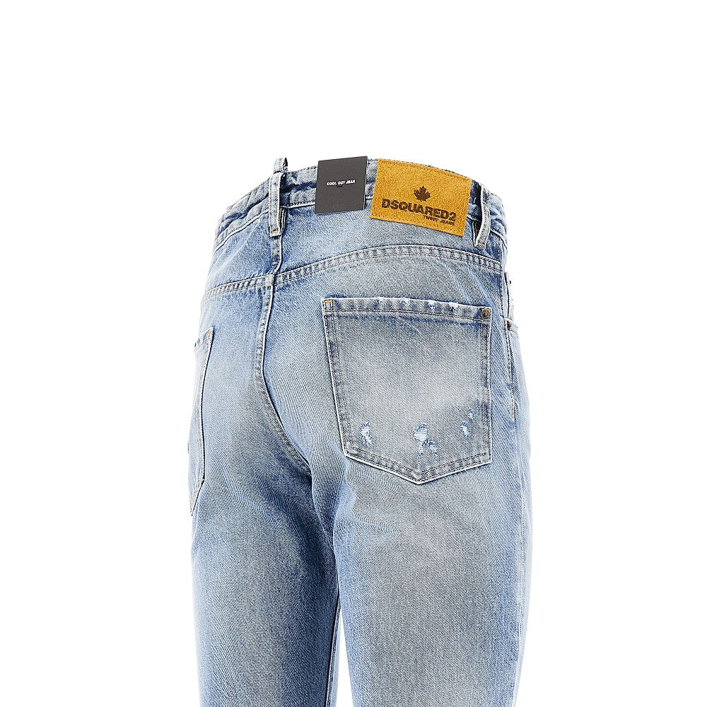 Distressed 'Cool Guy' jeans