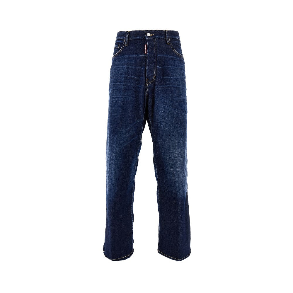 Jeans Loose Fit Dark Clean Wash