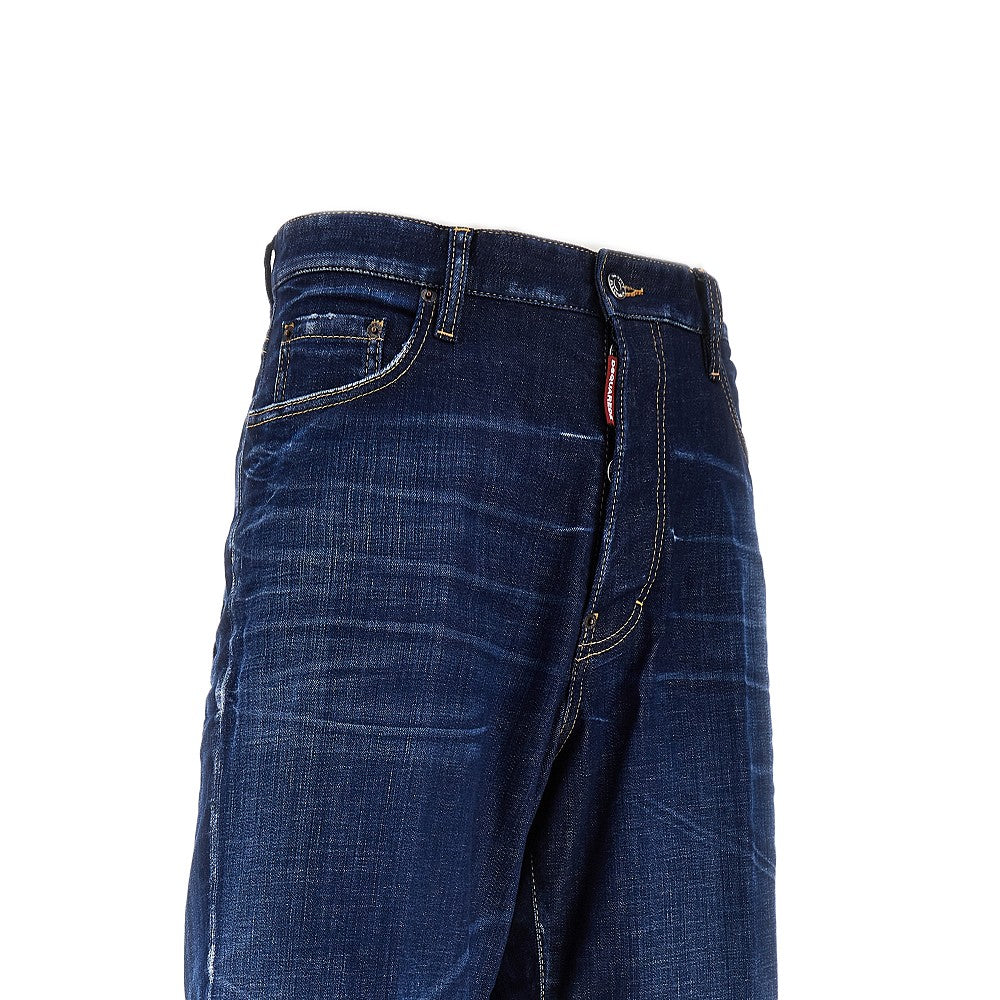 Jeans Loose Fit Dark Clean Wash