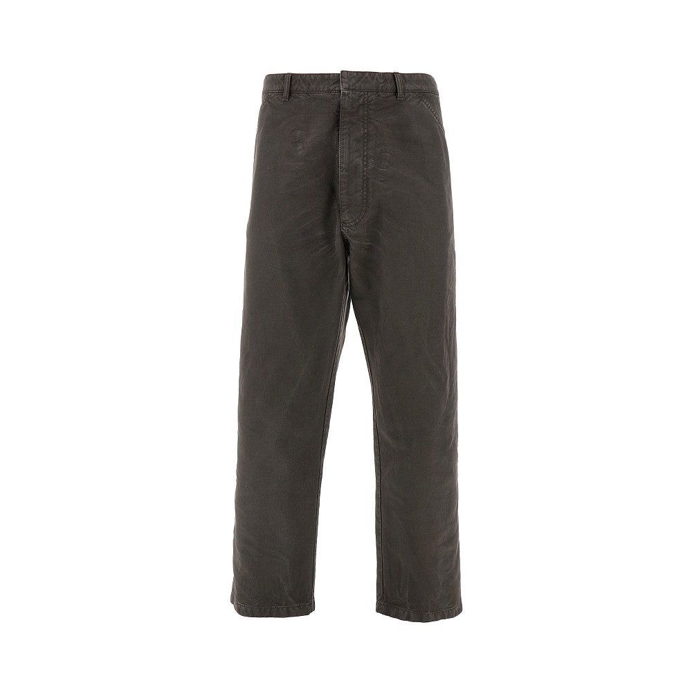 Pantalone in tela effetto vintage