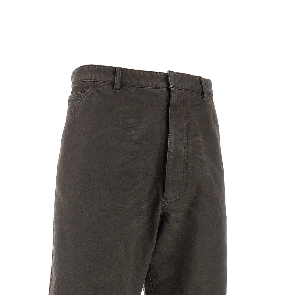 Pantalone in tela effetto vintage