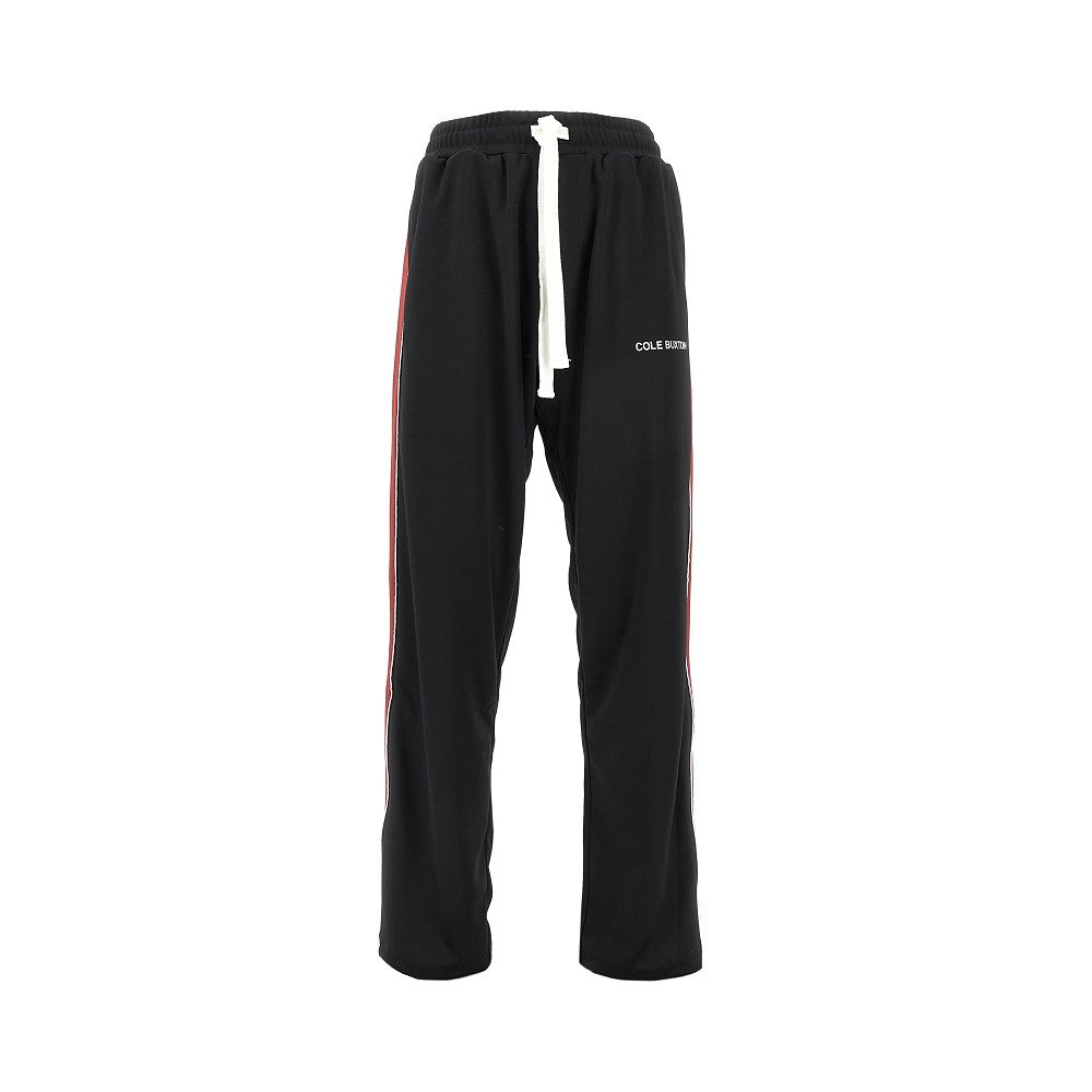 Contrasting band track pants