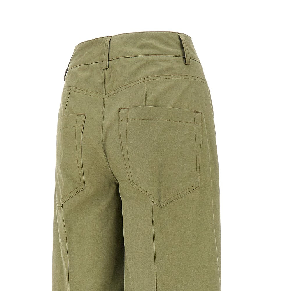 Pantalone 'Arielle' in twill di cotone