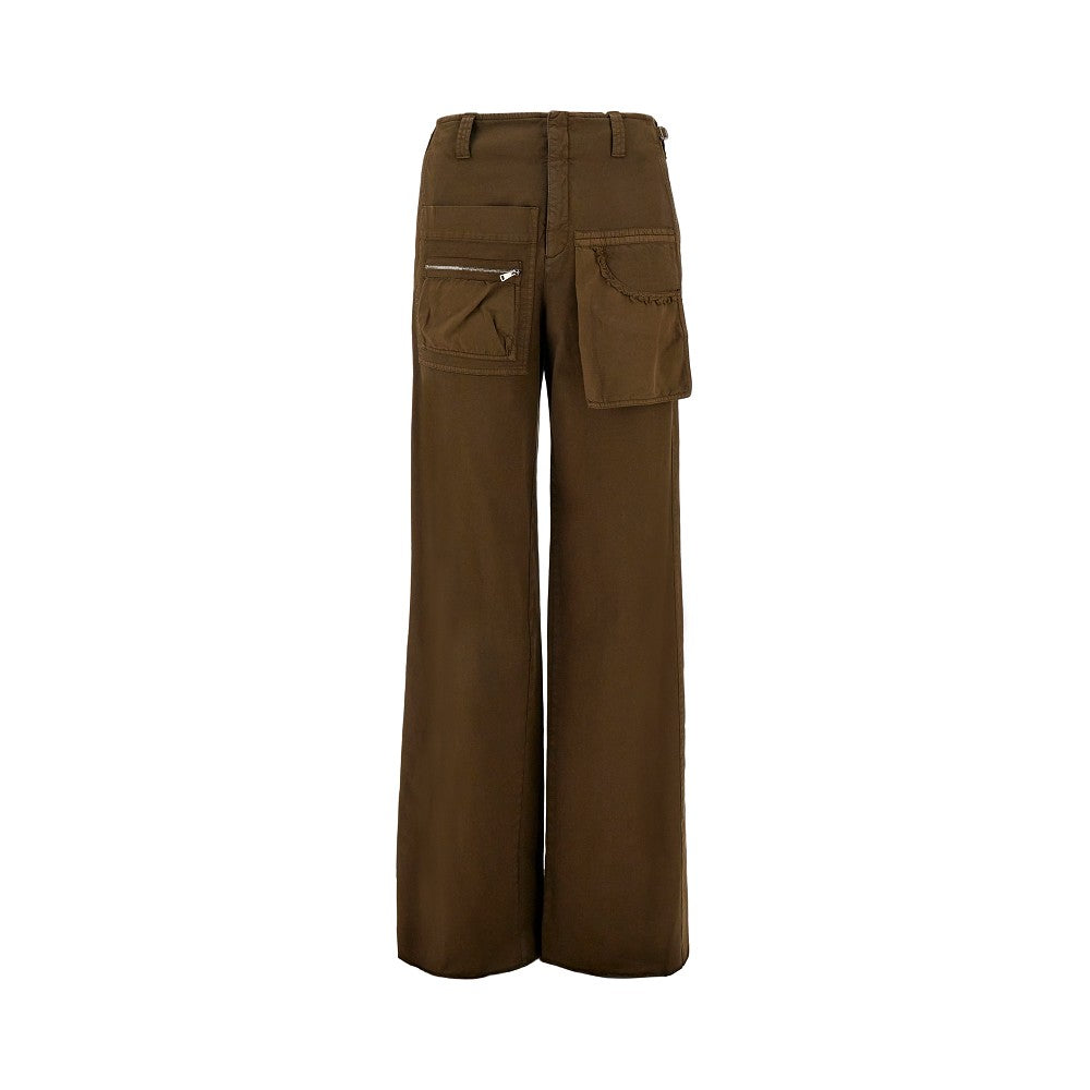 Pantalone 'Thunder' in gabardina stretch