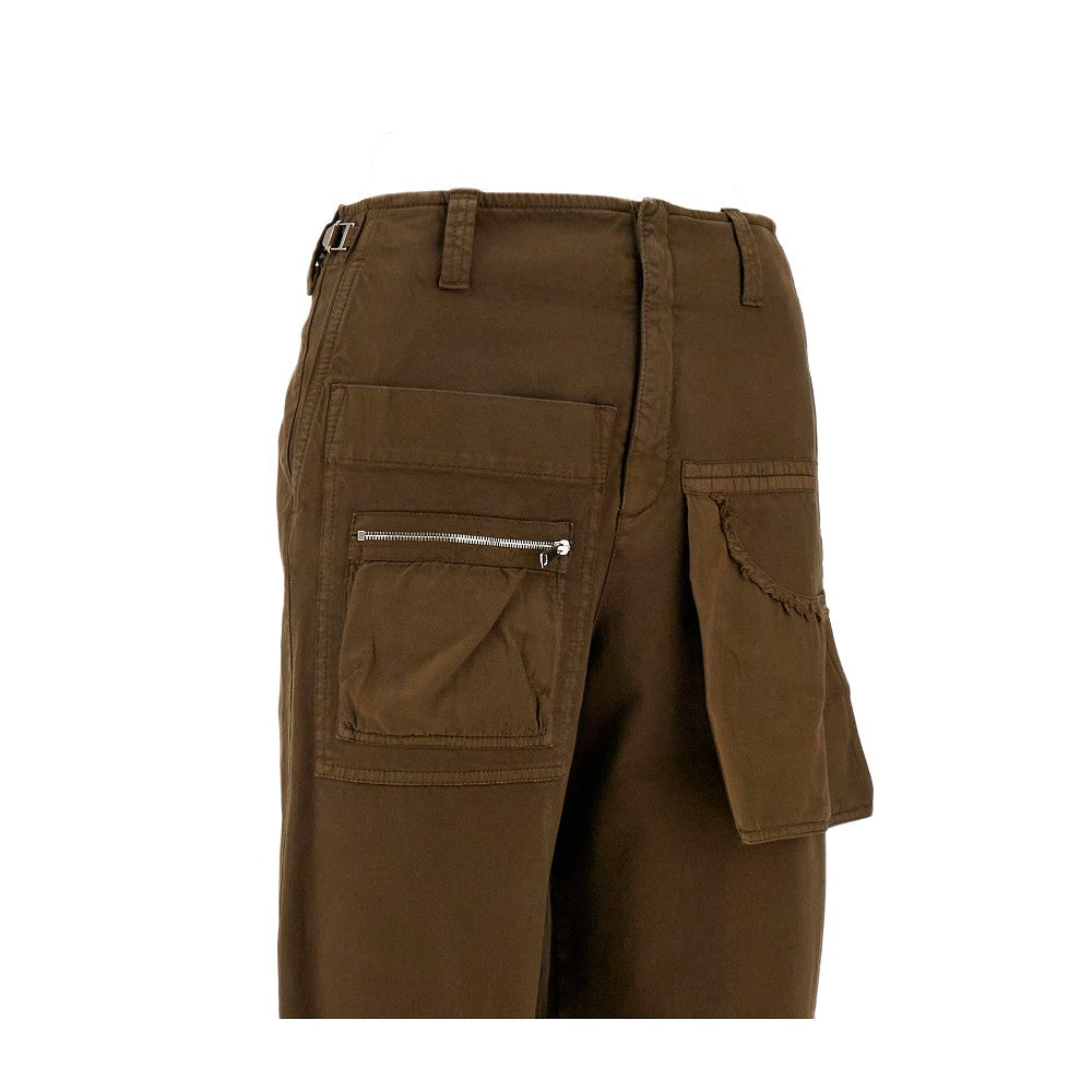 Pantalone 'Thunder' in gabardina stretch