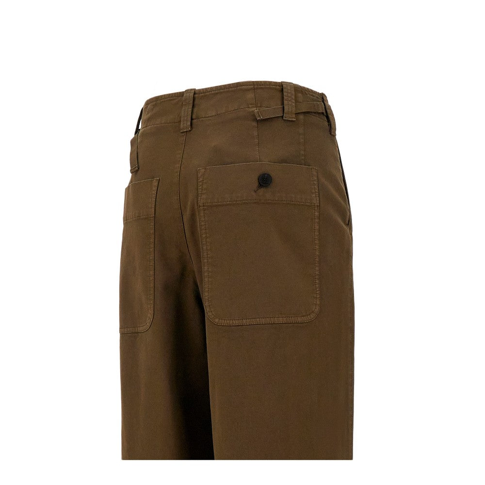 Pantalone 'Thunder' in gabardina stretch