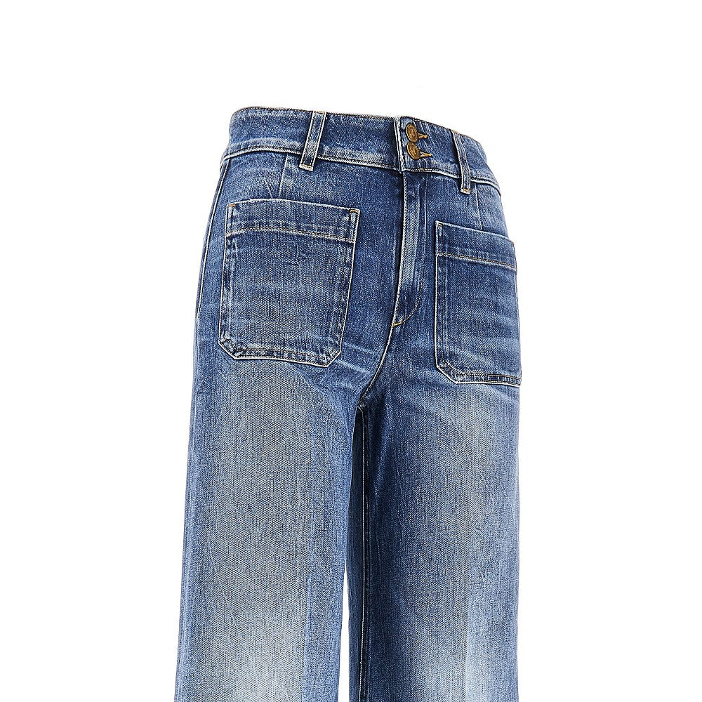 Pantalone 'Jane' in denim stretch
