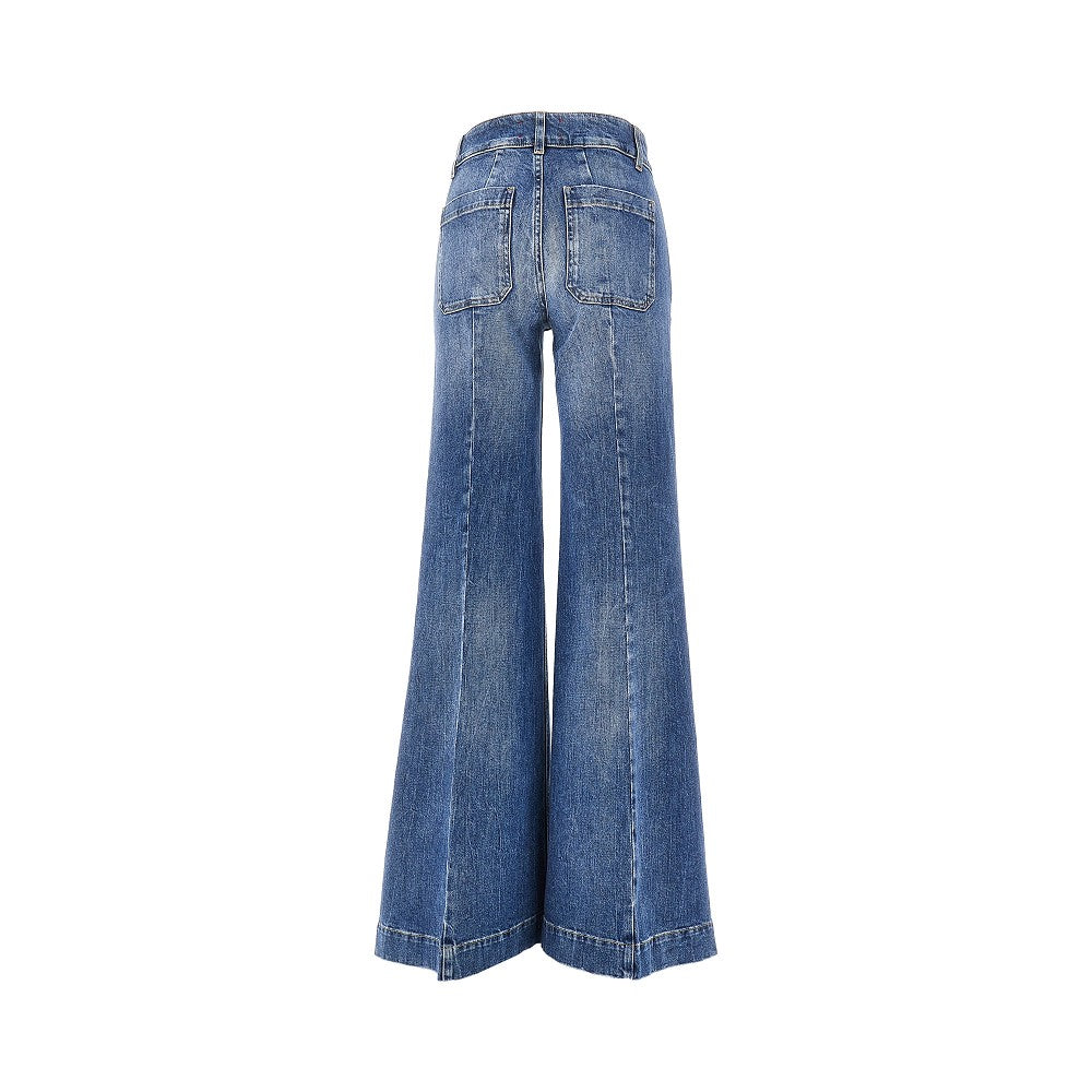 Pantalone 'Jane' in denim stretch