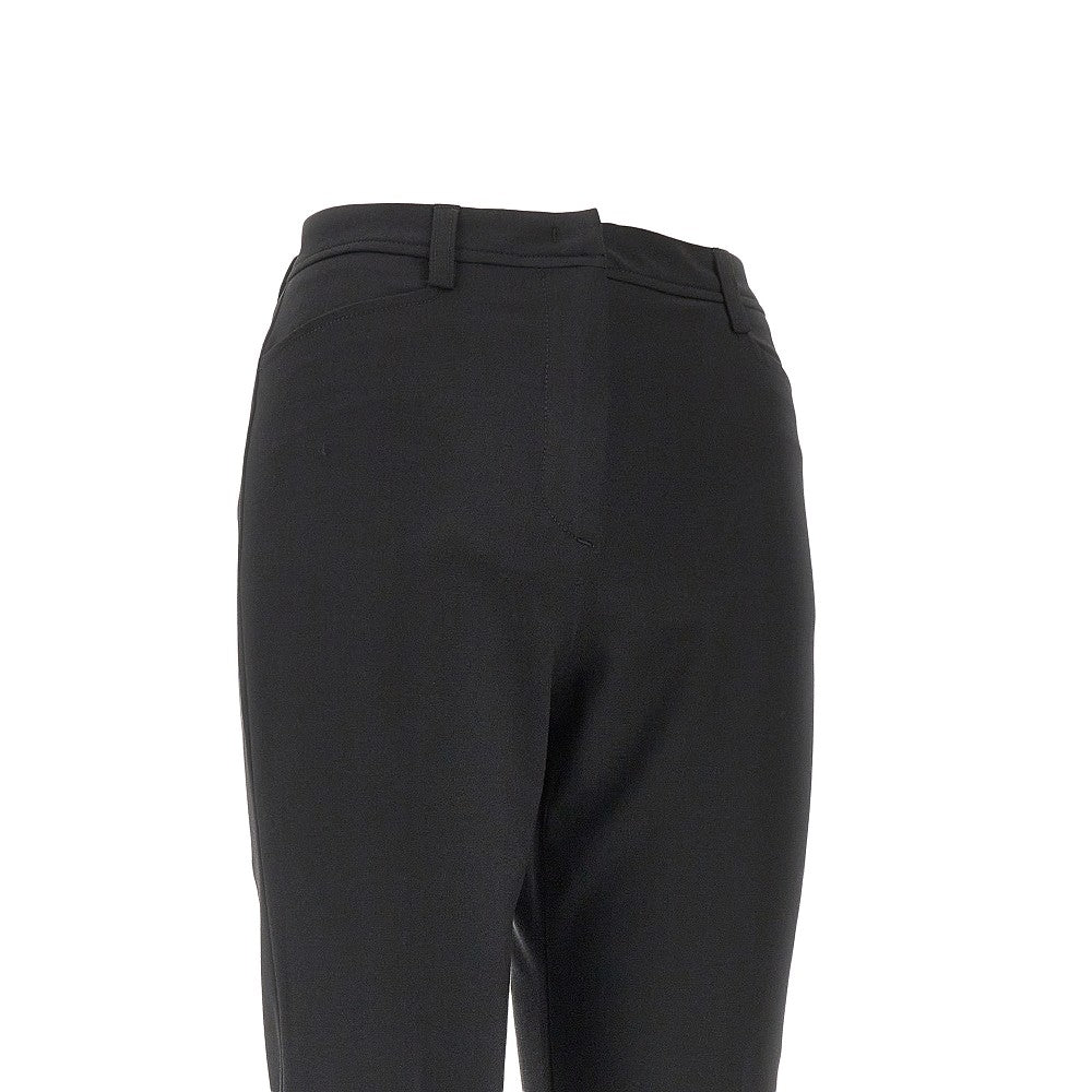 Pantalone a sigaretta in misto lana