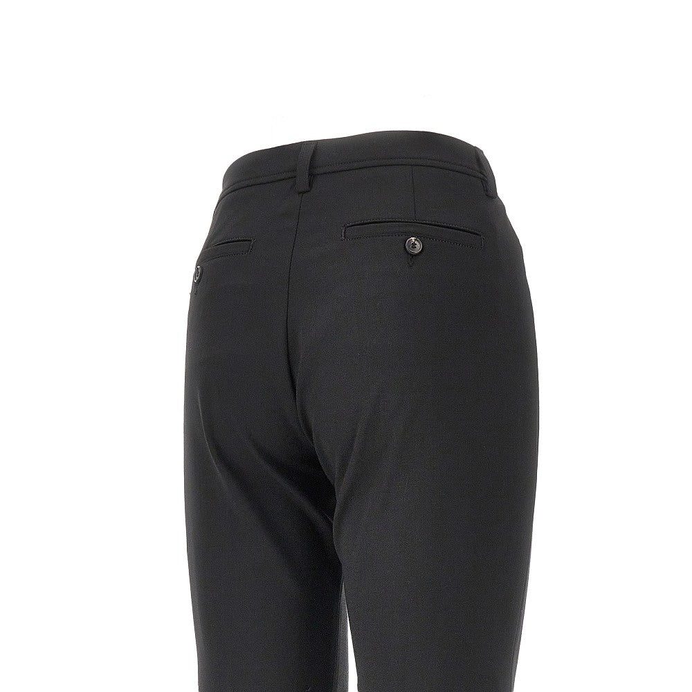 Pantalone a sigaretta in misto lana