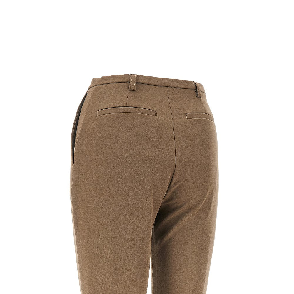 'Carola' stretch jersey pants
