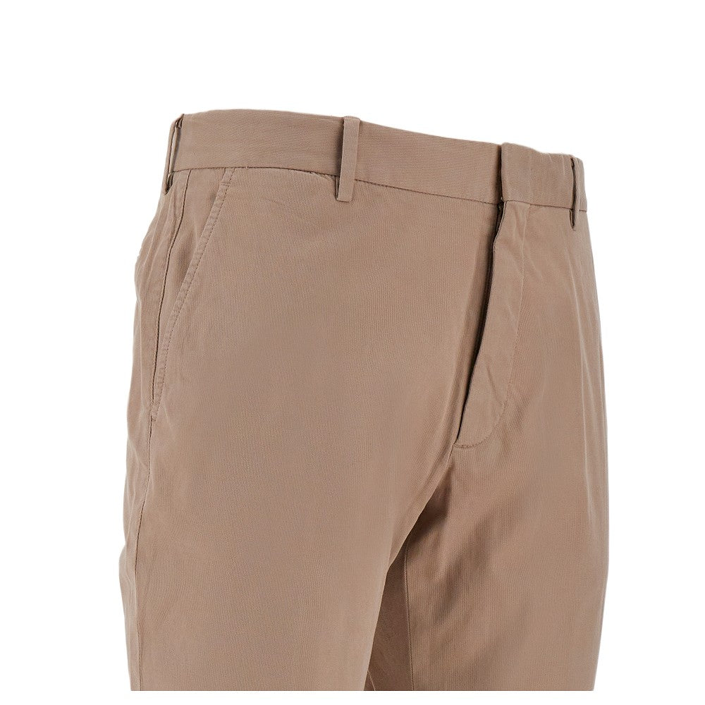Stretch cotton Regular Fit pants
