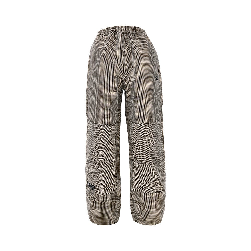 Track pants in tela Check