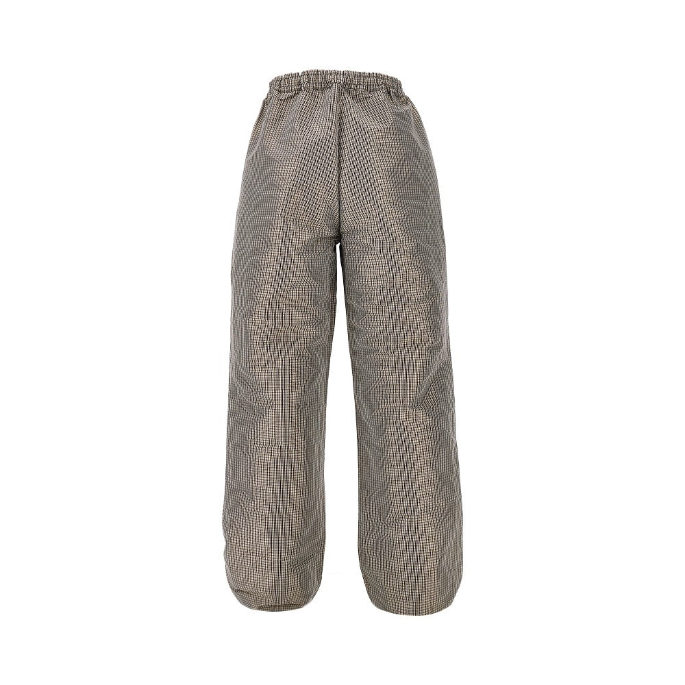 Track pants in tela Check