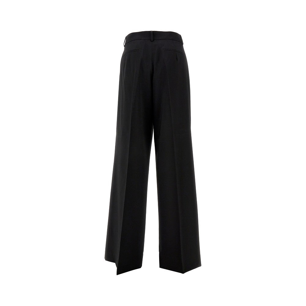 Pantalone oversize in lana