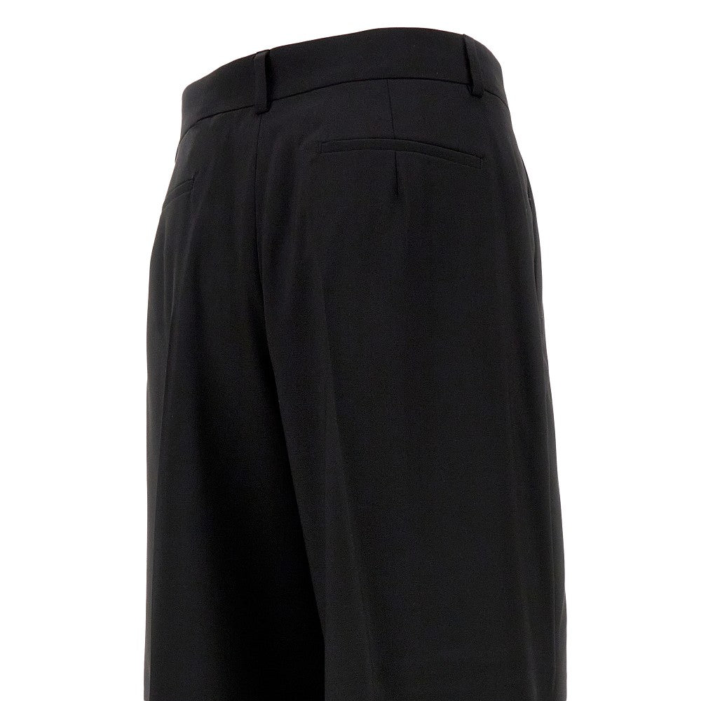 Pantalone oversize in lana