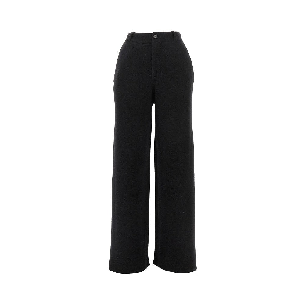 Pantalone sartoriale in cachemire stretch