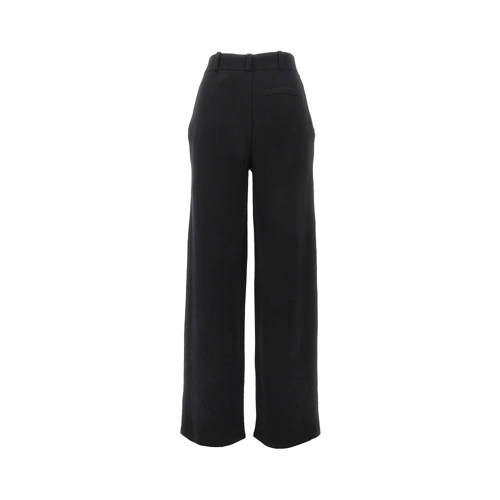 Pantalone sartoriale in cachemire stretch