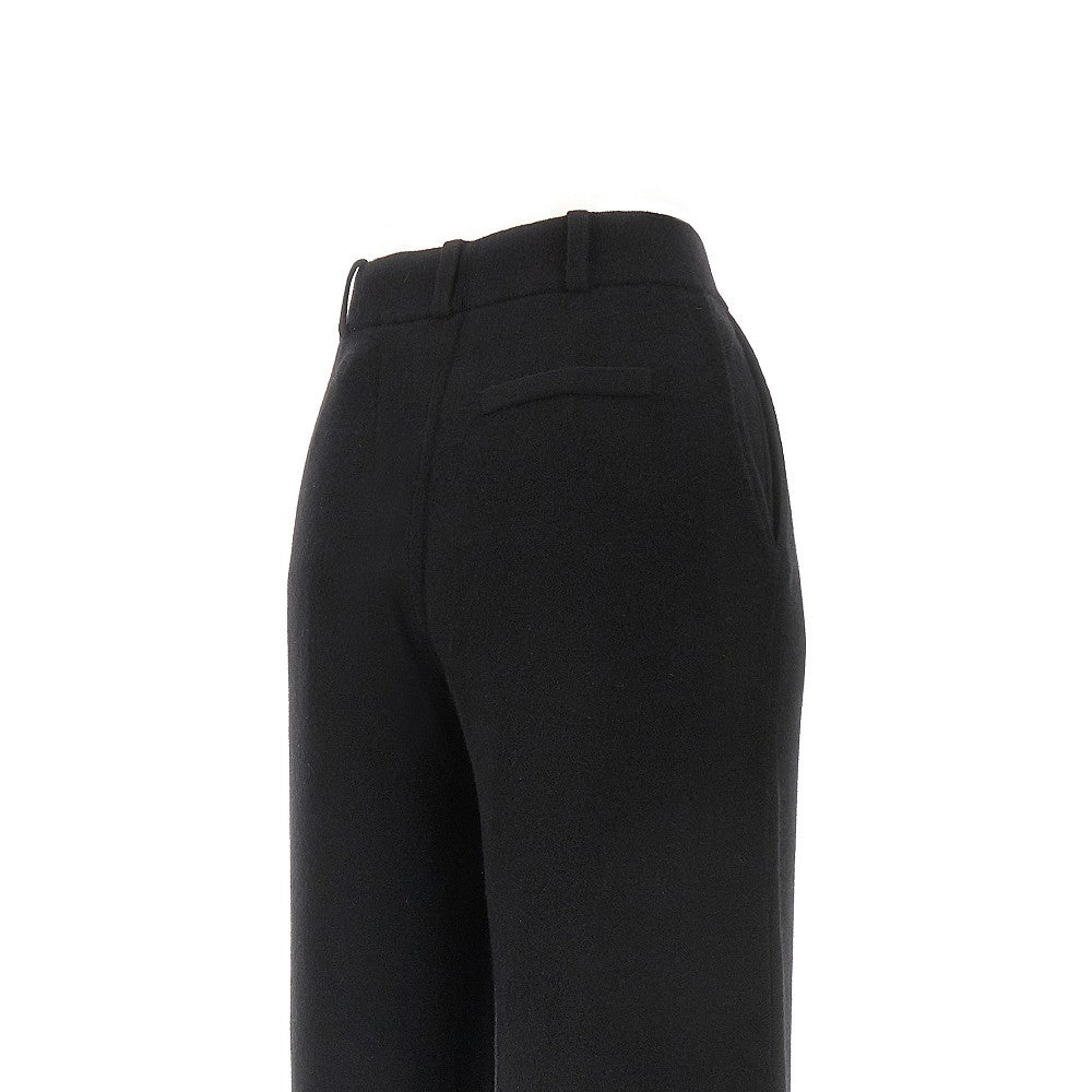 Pantalone sartoriale in cachemire stretch
