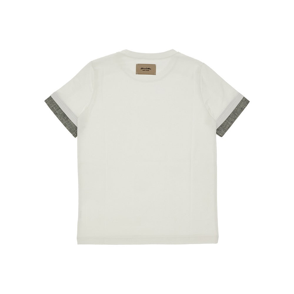 T-shirt a manica corta in cotone