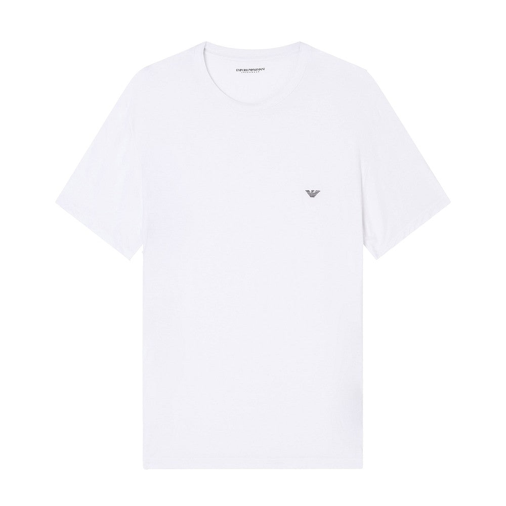 T-shirt girocollo in modal elasticizzato