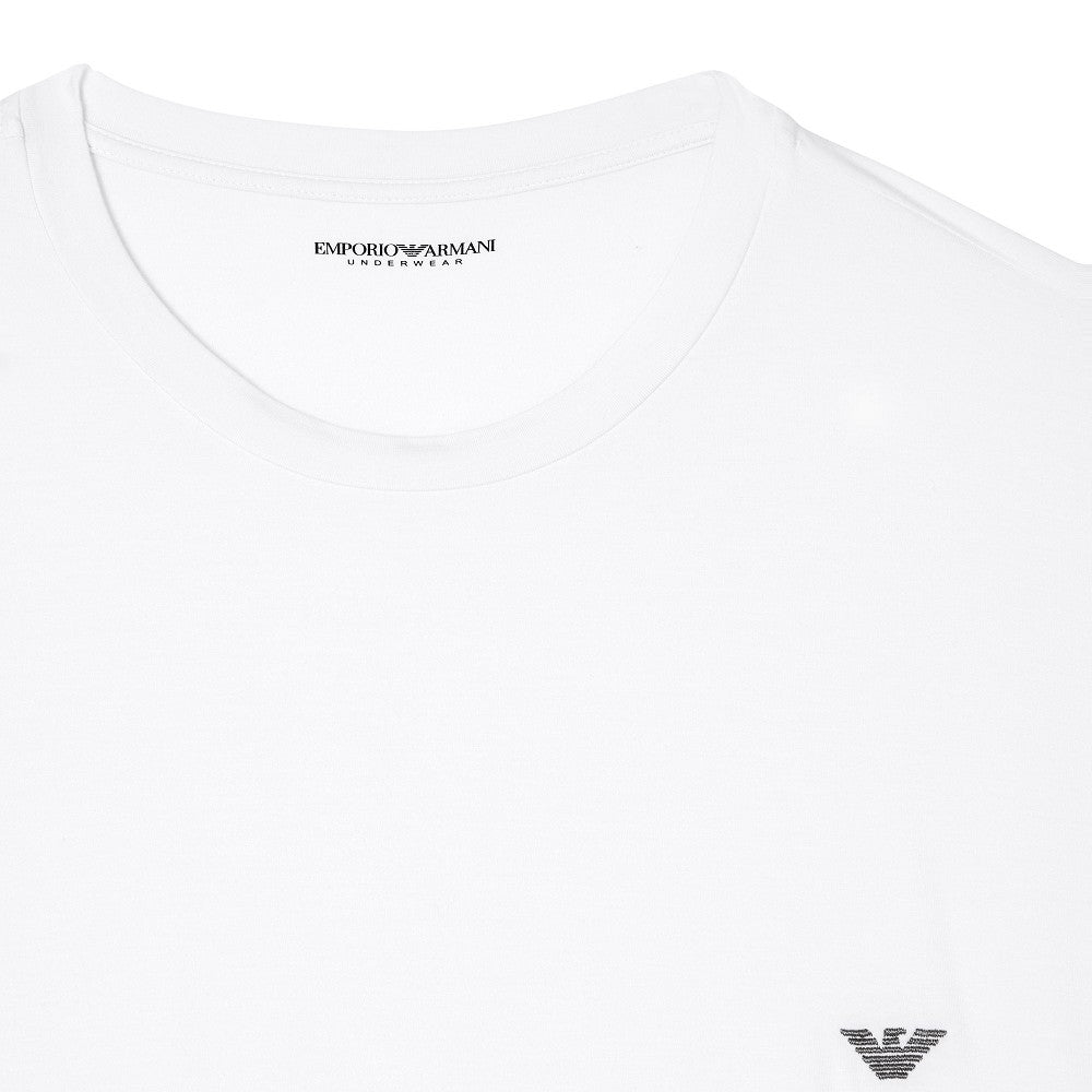 T-shirt girocollo in modal elasticizzato