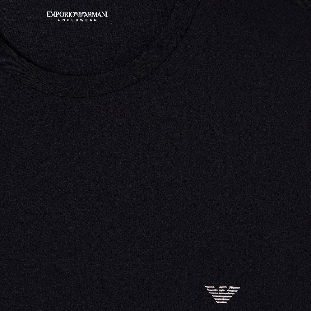 T-shirt girocollo in modal elasticizzato
