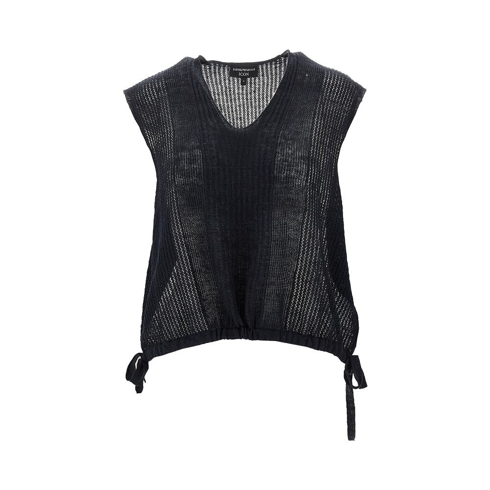 Top ICON in lino e cotone