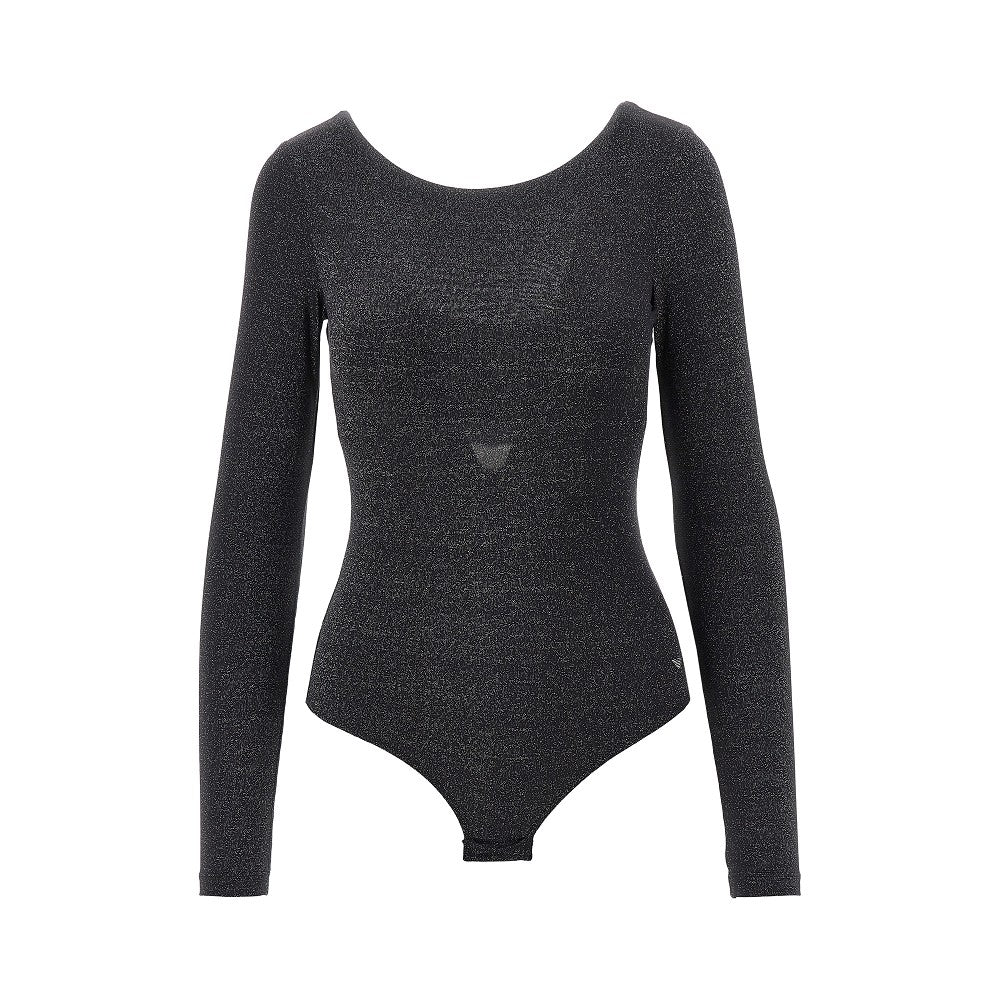 Lurex jersey loungewear bodysuit