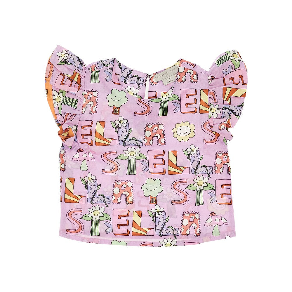 Printed cotton shirt