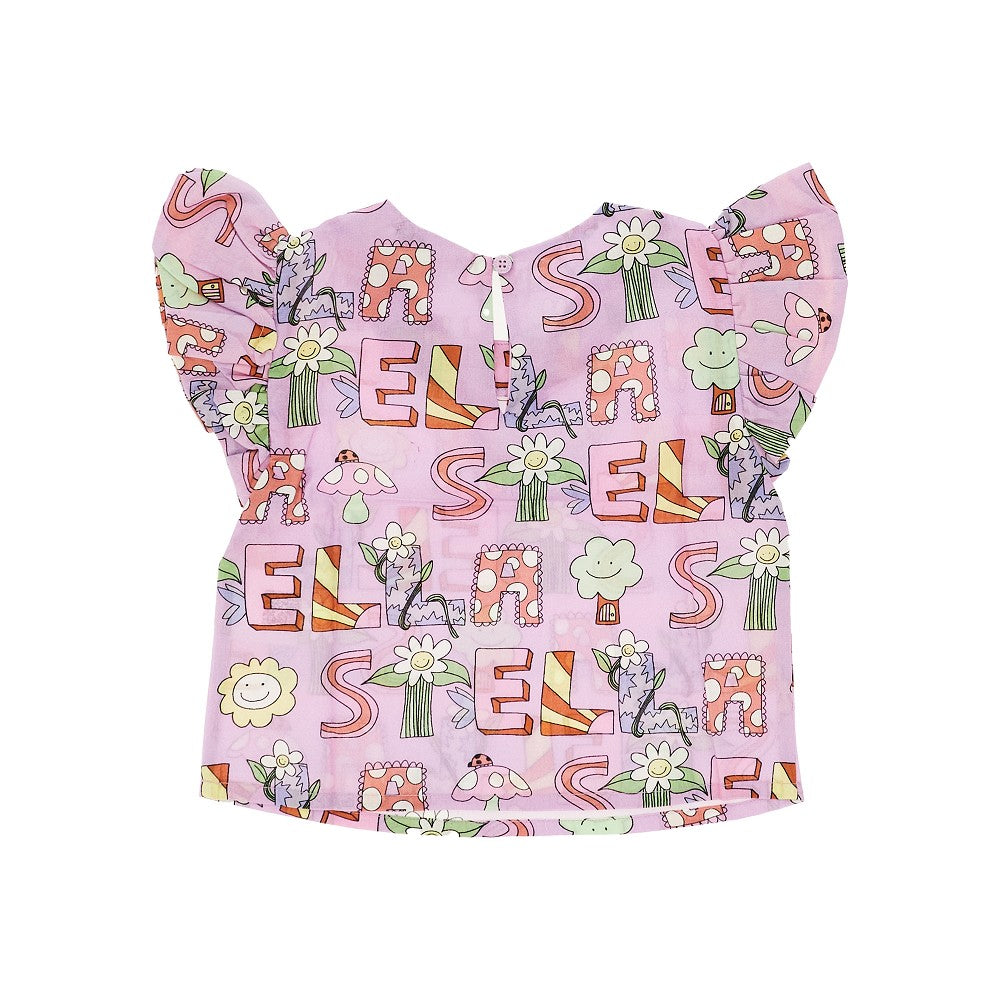 Printed cotton shirt