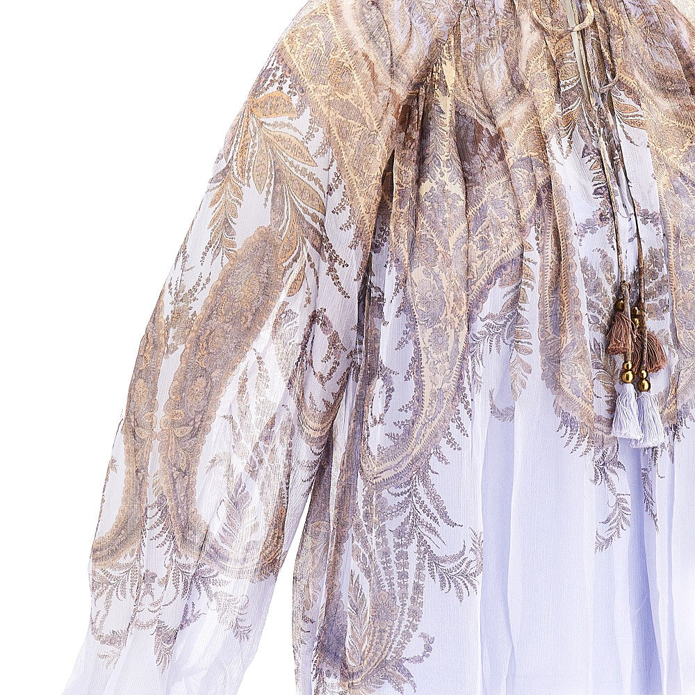 'Hypnotic' viscose shirt