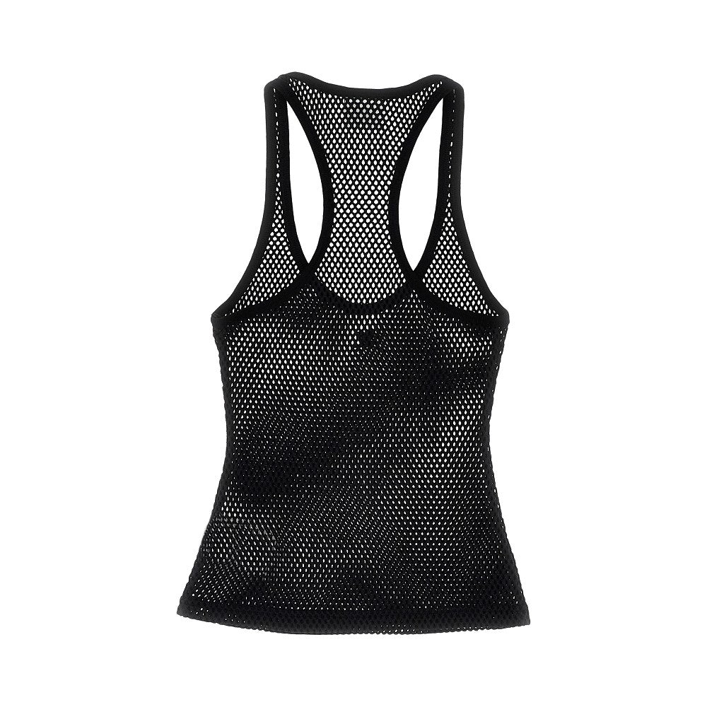 Mesh knit top