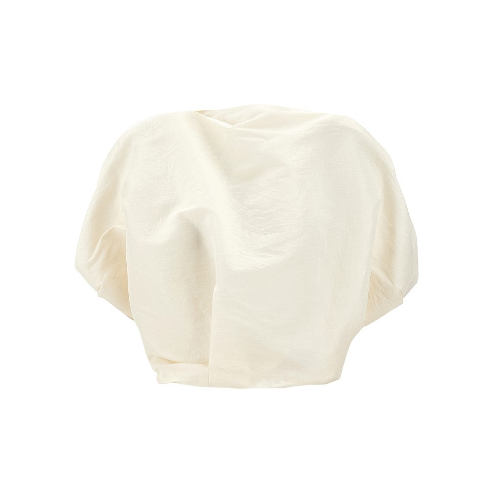Top 'Niles' in organza