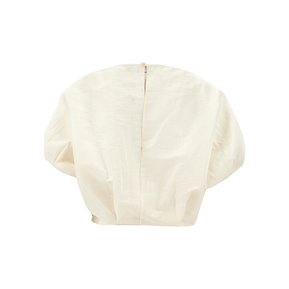 Top 'Niles' in organza