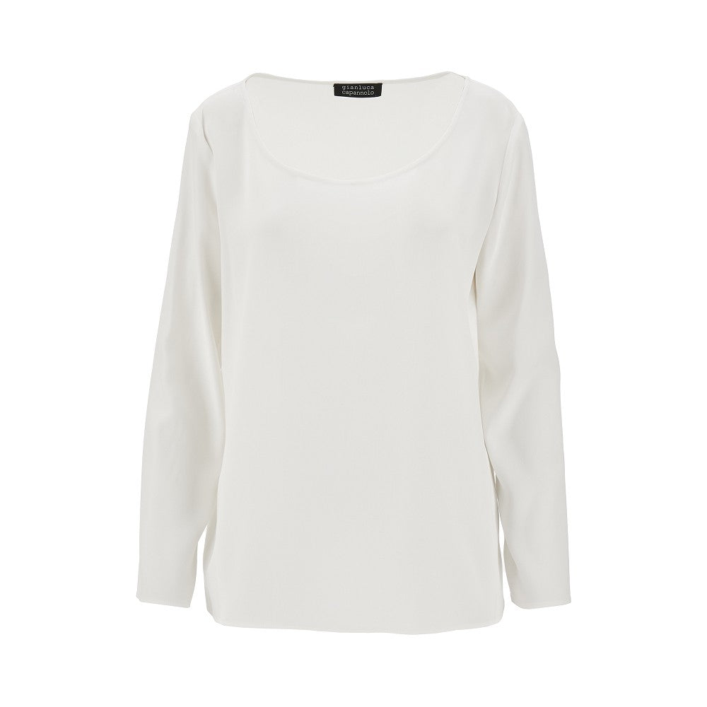 Round neckline cady top